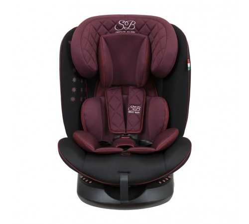 Автокресло Sweet Baby Crosstour 360 SPS Isofix (0-36 кг), Wine / Black 