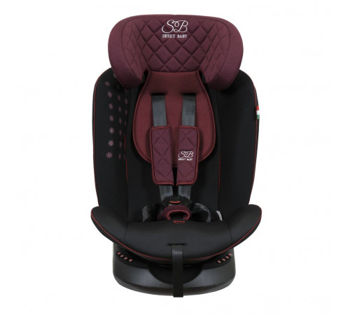 Автокресло Sweet Baby Crosstour 360 SPS Isofix (0-36 кг), Wine / Black 