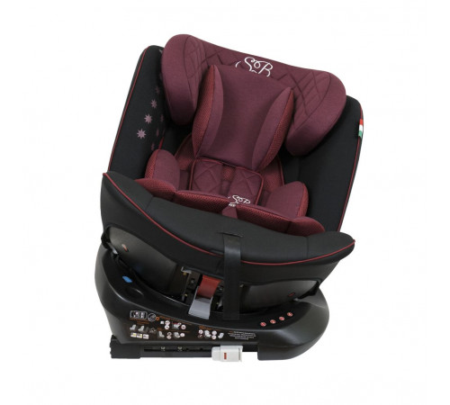 Автокресло Sweet Baby Crosstour 360 SPS Isofix (0-36 кг), Wine / Black 