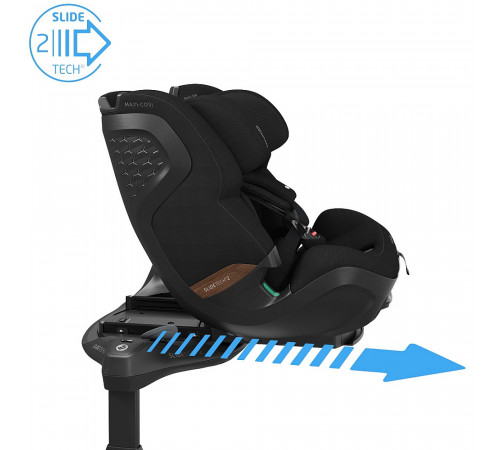Автокресло Maxi-Cosi Pearl XL Slide Pro 0-36 кг с базой FamilyFix Slide Pro, Authentic Black