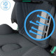 Автокресло Maxi-Cosi Pearl XL Slide Pro 0-36 кг с базой FamilyFix Slide Pro, Authentic Graphite