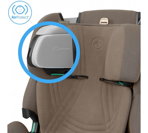 Автокресло Maxi-Cosi Pearl XL Slide Pro 0-36 кг с базой FamilyFix Slide Pro, Authentic Truffle