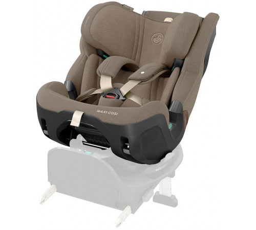Автокресло Maxi-Cosi Pearl XL Slide Pro 0-36 кг с базой FamilyFix Slide Pro, Authentic Truffle
