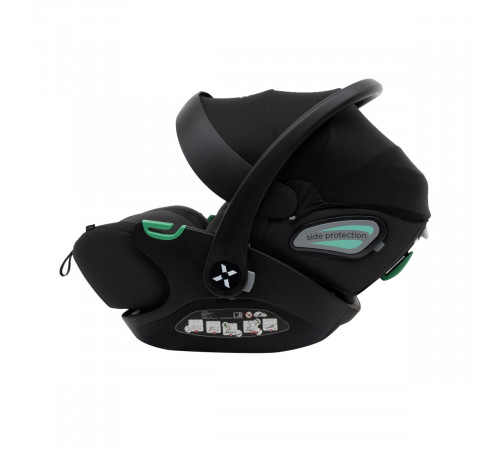Автокресло Agex i-Safe S (0-13 кг) Black + База Agex Isofix Base 360 S