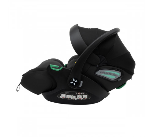 Автокресло Agex i-Safe S (0-13 кг) Black + База Agex Isofix Base 360 S
