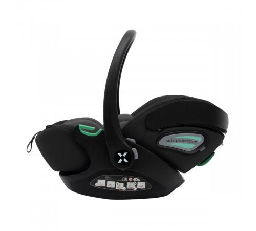Автокресло Agex i-Safe S (0-13 кг) Black + База Agex Isofix Base 360 S