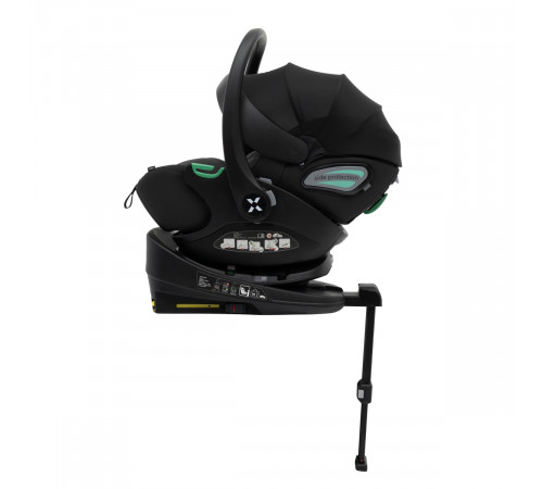 Автокресло Agex i-Safe S (0-13 кг) Black + База Agex Isofix Base 360 S