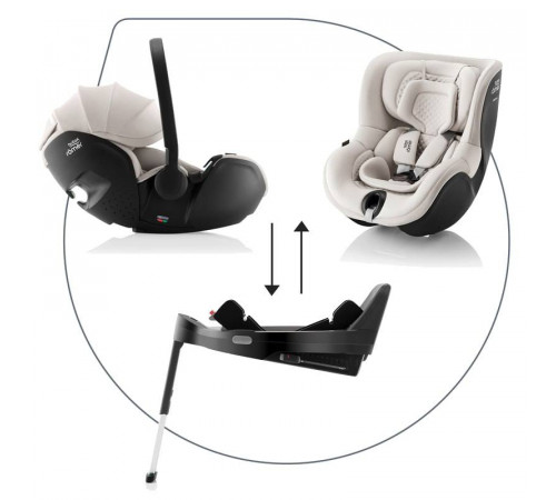  Автокресло Britax Roemer Baby-Safe Pro Lux (0-13 кг), Soft Taupe