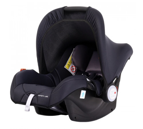 Автокресло Rant Walker Safety Line (0-13 кг), Lunar Black