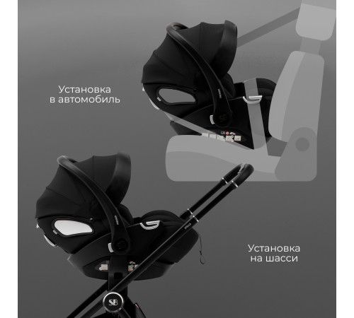 Автокресло Sweet Baby Premier (0-13 кг), Pro Black