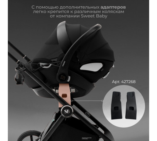 Автокресло Sweet Baby Premier (0-13 кг), Pro Black