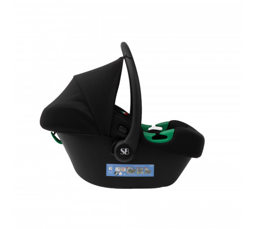 Автолюлька Sweet Baby Elegante Plus (0-13 кг), Black 