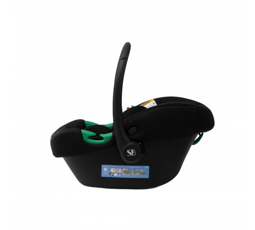 Автолюлька Sweet Baby Elegante Plus (0-13 кг), Black 
