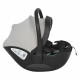 Автокресло Pituso Baesa Pro 0-13 кг для колясок Roan, Black-Beige Canopy
