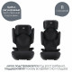 Автокресло Britax Roemer Kidfix M i-Size (15-36 кг, группа 2/3), Space Black