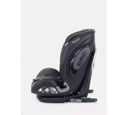 Автокресло Rant iQ Isofix Genius Line (9-36кг, группа 1/2/3), Dark grey