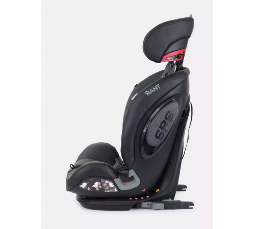 Автокресло Rant iQ Isofix Genius Line (9-36кг, группа 1/2/3), Dark grey