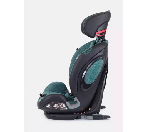 Автокресло Rant iQ Isofix Genius Line (9-36кг, группа 1/2/3), Malachite