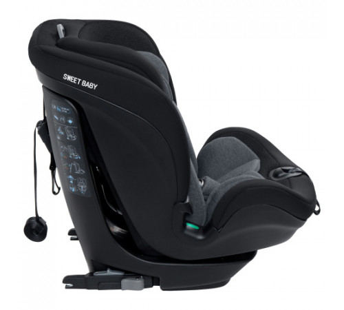 Автокресло Sweet Baby Gravity (9-36 кг), Black