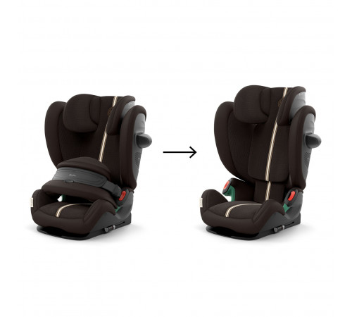 Автокресло Cybex Pallas G3 Plus (76-150 см, 9-50 кг., 15 мес-12 лет), Chocolate Brown (Коричневый)