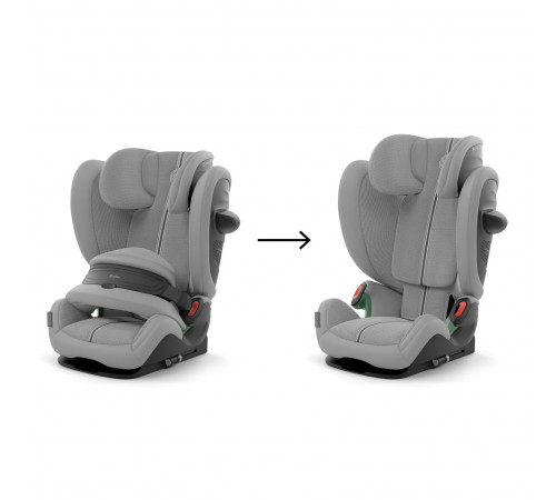 Автокресло Cybex Pallas G3 Plus (76-150 см, 9-50 кг., 15 мес-12 лет), Stone Grey (Серый)