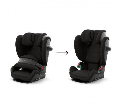 Автокресло Cybex Pallas G3 (76-150 см, 9-50 кг., 15 мес-12 лет), Magic Black (Черный)