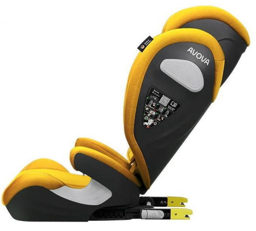 Автокресло Avova Sora Fix (100-150 см, 15-36 кг), Beach Yellow