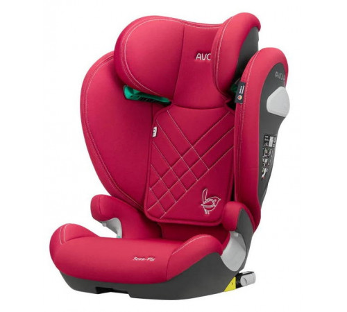 Автокресло Avova Sora Fix (100-150 см, 15-36 кг), Berry Pink