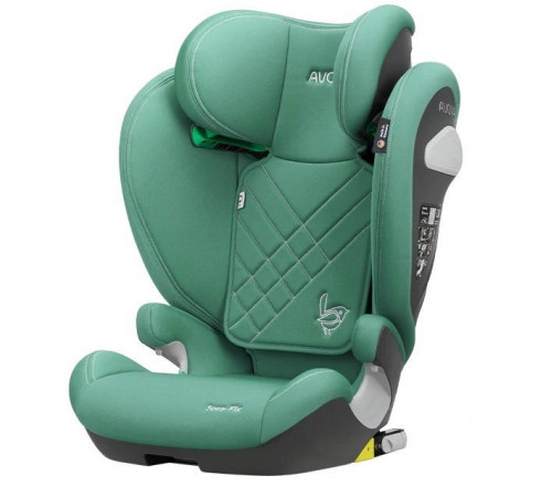 Автокресло Avova Sora Fix (100-150 см, 15-36 кг), Lime Green