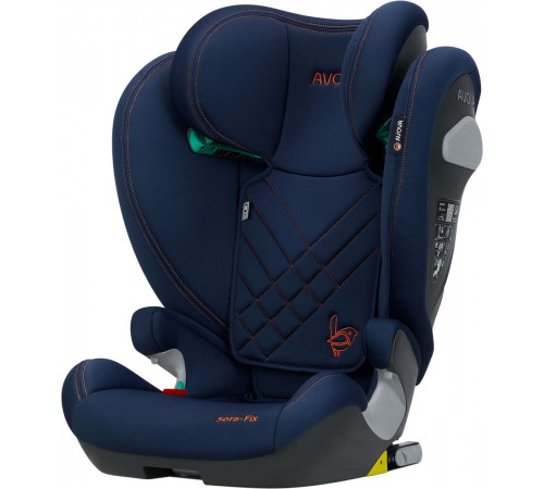 Автокресло Avova Sora Fix (100-150 см, 15-36 кг), River Blue