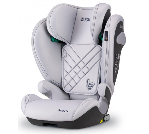 Автокресло Avova Sora Fix (100-150 см, 15-36 кг), Sky Grey