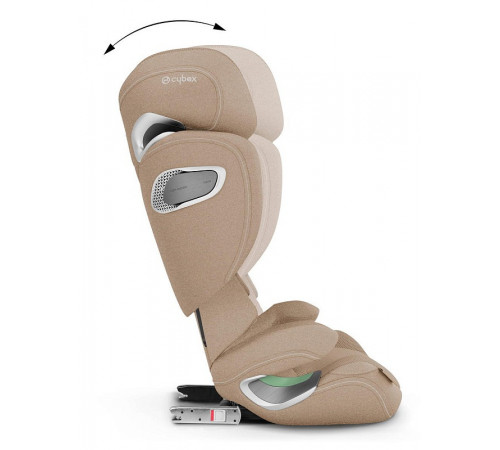 Автокресло Cybex Solution T i-Fix Plus (15-36 кг), Cozy Beige
