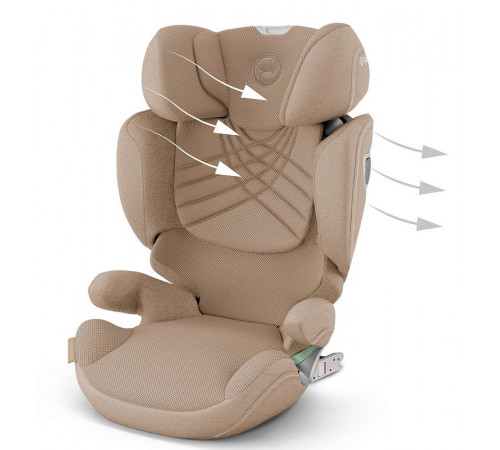 Автокресло Cybex Solution T i-Fix Plus (15-36 кг), Cozy Beige