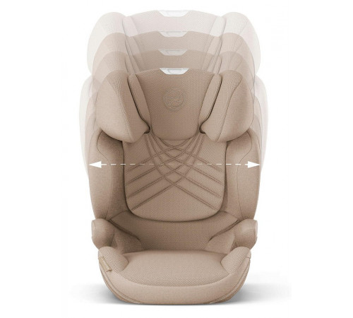 Автокресло Cybex Solution T i-Fix Plus (15-36 кг), Cozy Beige
