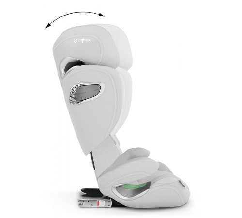 Автокресло Cybex Solution T i-Fix Plus (15-36 кг), Platinum White