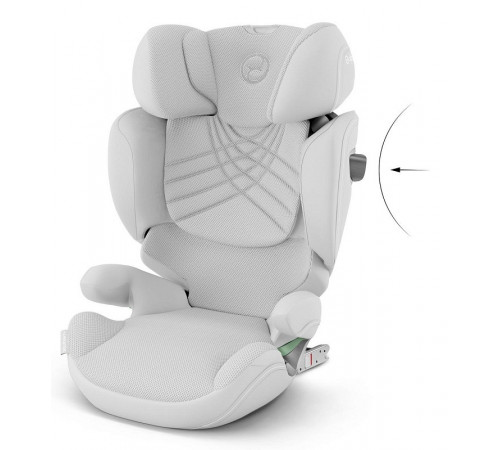 Автокресло Cybex Solution T i-Fix Plus (15-36 кг), Platinum White