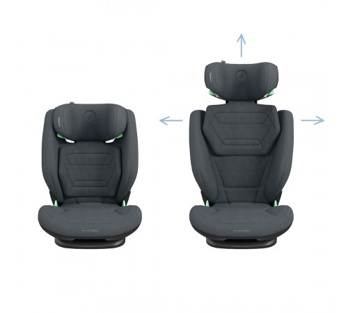 Автокресло Maxi-Cosi RodiFix Pro 2 i-Size (15-36 кг), Authentic Graphite