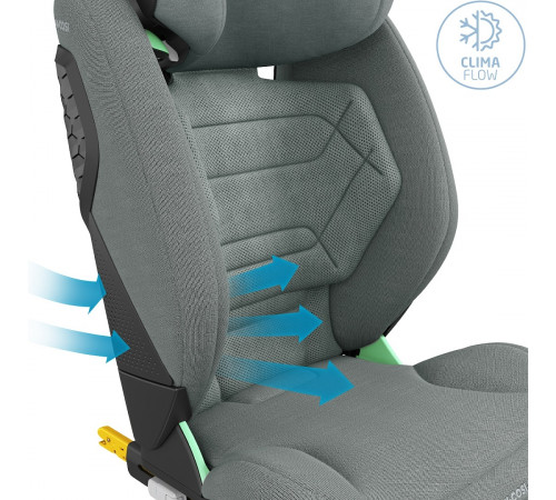 Автокресло Maxi-Cosi RodiFix Pro 2 i-Size (15-36 кг), Authentic Grey