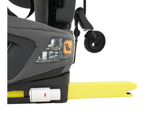 Автокресло Pituso Prados Pro IsoFix (15-36 кг) Graphite (Серый)