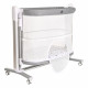 Колыбель 3 в 1 Pituso Iris на колёсах Light grey (Светло-серый)
