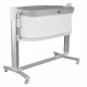 Колыбель 3 в 1 Pituso Iris на колёсах Light grey (Светло-серый)