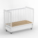 Детская кровать Antemi Classic Sleep с маятником и ящиком, Белый