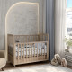 Детская кровать Antemi Classic Sleep с маятником и ящиком, Капучино