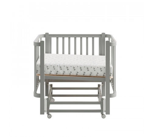 Детская кровать Antemi Terra Light New с маятником, Серый