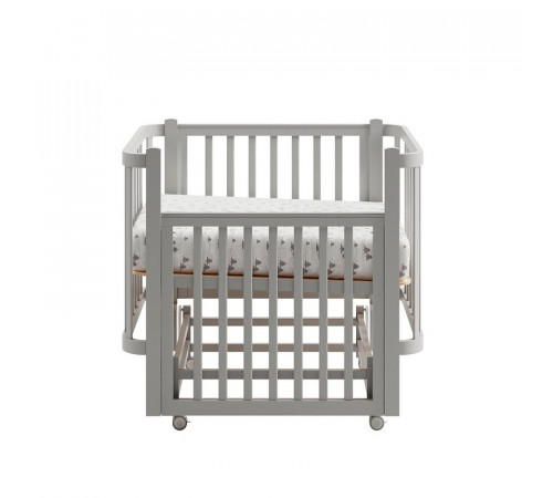 Детская кровать Antemi Terra Light New с маятником, Серый