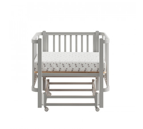 Детская кровать Antemi Terra Light New с маятником, Серый