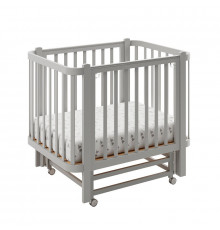 Детская кровать Antemi Terra Light New с маятником, Серый