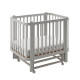 Детская кровать Antemi Terra Light New с маятником, Серый
