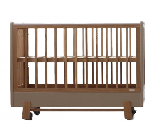 Детская кровать Фабрика облаков Onlybaby Scandi с маятником, Бежевый
