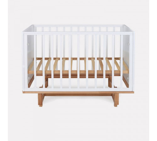Детская кровать Rant BAMBOO (маятник продольный), Cloud White